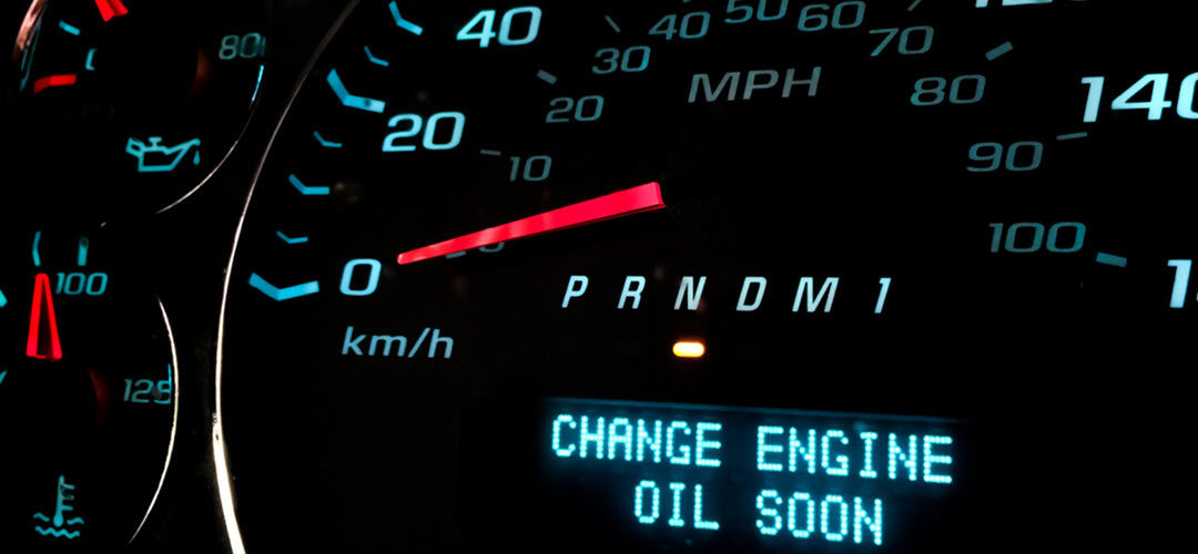 Car Oil Change Light
