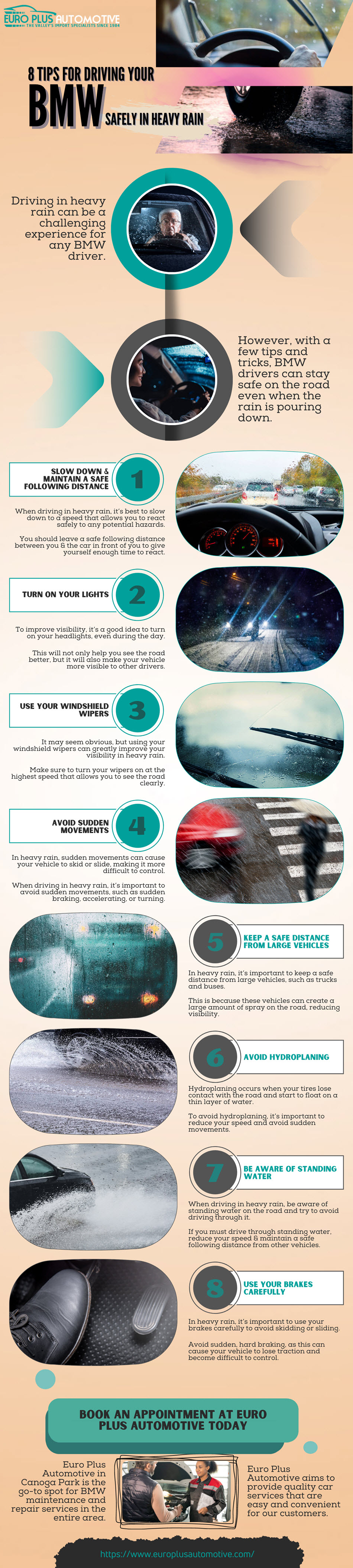 8 Tips for Driving Your BMW Safely in Heavy Rain