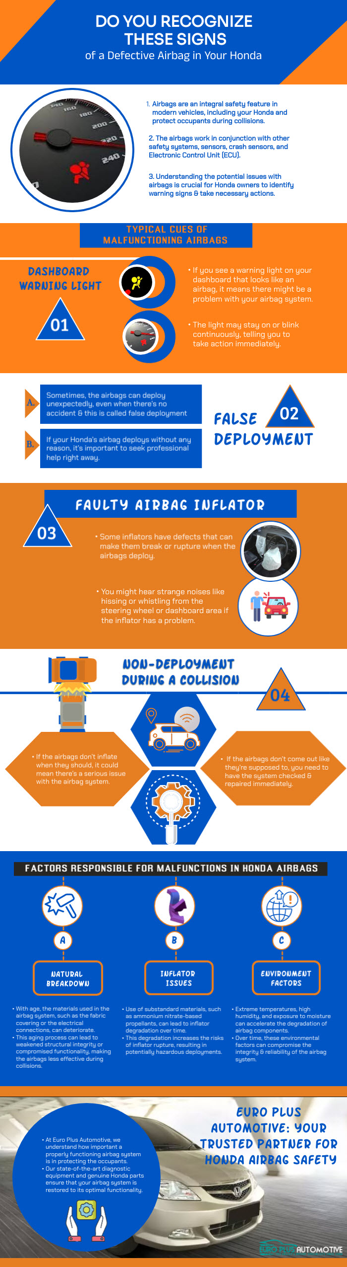 Do You Recognize These Signs of a Defective Airbag in Your Honda