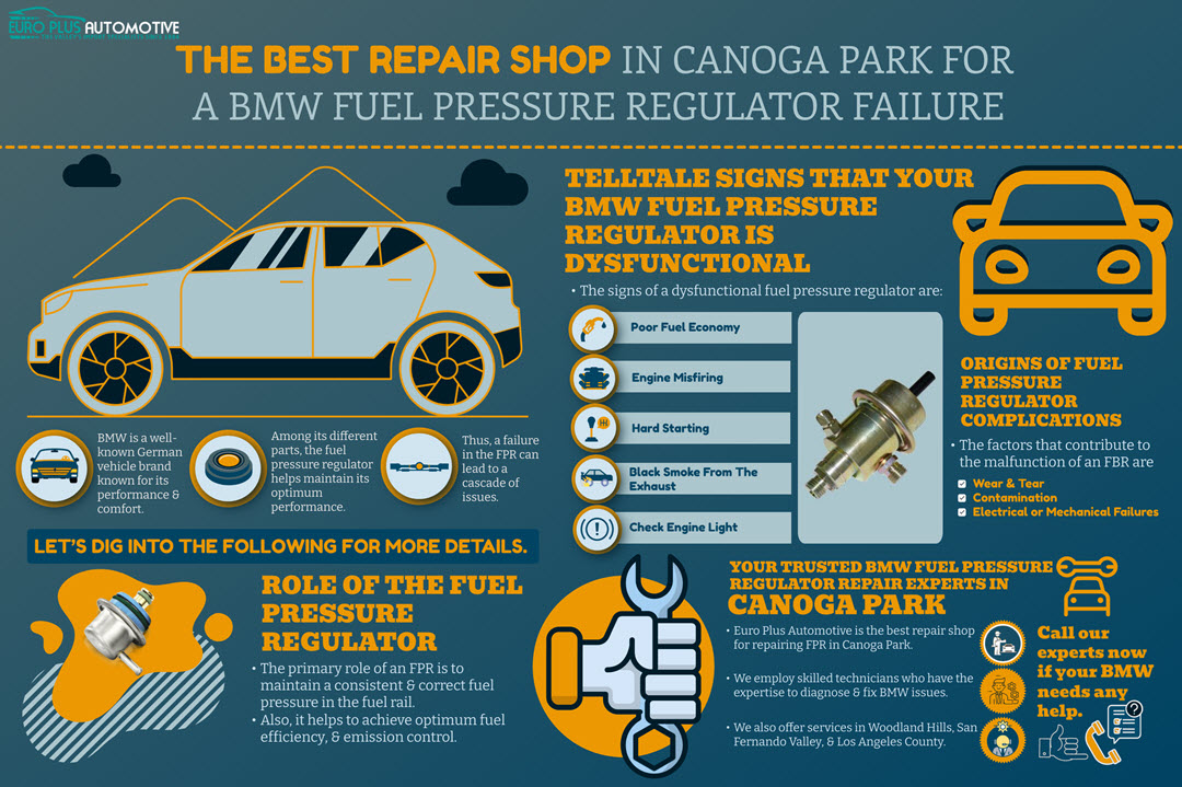 The Best Repair Shop in Canoga Park for a BMW Fuel Pressure Regulator Failure